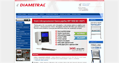 Desktop Screenshot of diametral.cz